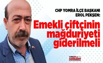 Emekli çiftçinin mağduriyeti giderilmeli