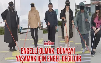 Engelli olmak, dünyayı yaşamak için engel değildir