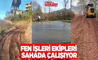 Fen İşleri Çalışıyor