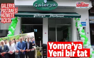 Galerya pastanesi hizmete açıldı