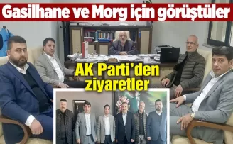 Gasilhane ve Morg için görüştüler
