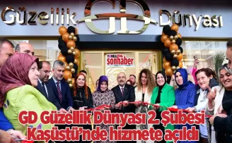 GD Güzellik Dünyası 2. Şubesi Kaşüstü’nde hizmete açtı