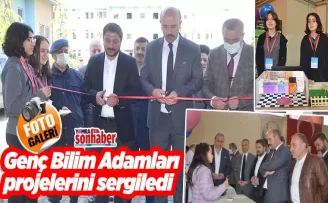 Genç Bilim Adamları projelerini sergiledi