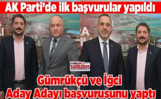 Gümrükçü ve İğci Aday Adayı