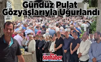 Gündüz Pulat Gözyaşlarıyla Uğurlandı