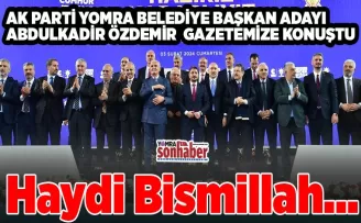 Haydi Bismillah…