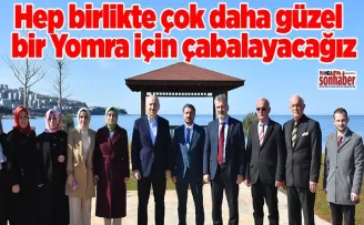 Hep birlikte çok daha güzel  bir Yomra için çabalayacağız
