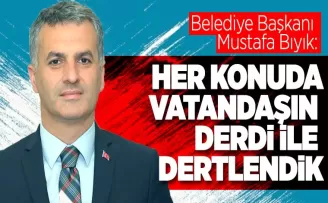 Her konuda vatandaşın derdi ile dertlendik