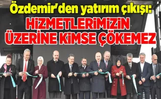 HİZMETLERİMİZİN  ÜZERİNE KİMSE ÇÖKEMEZ