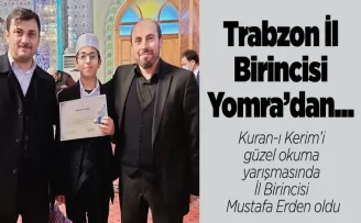İl Birincisi Yomra'dan...
