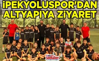 İPEKYOLUSPOR’DAN ALTYAPIYA ZİYARET