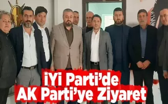 İYİ Parti'den AK Parti'ye ziyaret