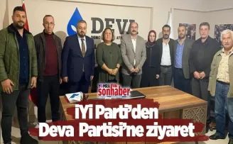 İYİ Parti’den Deva Partisi’ne ziyaret