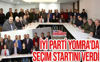 İYİ PARTİ YOMRA’DA SEÇİM STARTINI VERDİ
