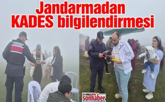 Jandarmadan KADES bilgilendirmesi