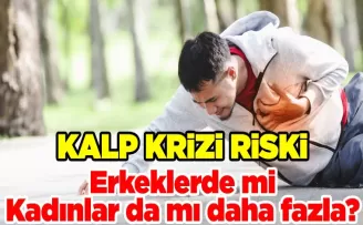 Kalp Krizi Riski Erkeklerde mi, Kadınlar da mı daha fazla?