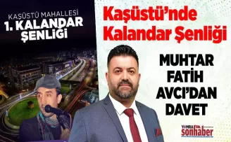 Kaşüstü’nde Kalandar Şenliği