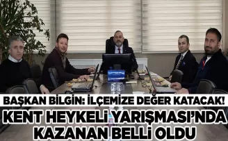KENT HEYKELİ YARIŞMASI’NDA KAZANAN BELLİ OLDU