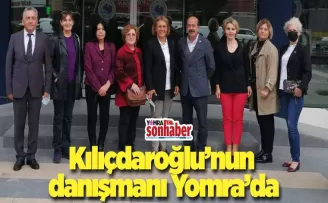 Kılıçdaroğlu'nun danışmanı Yomra'da