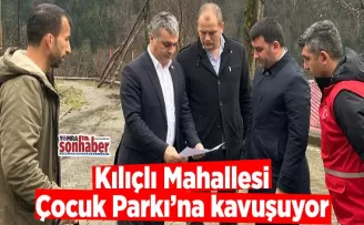 Kılıçlı Mahallesi Çocuk Parkı’na kavuşuyor