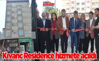 Kıvanc Residence  Hizmete açıldı