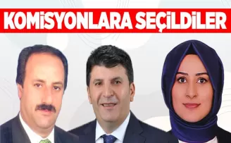 Komisyonlara Seçildiler