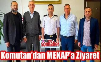 Komutandan MEKAP’a ziyaret