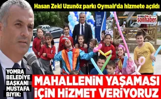 MAHALLENİN YAŞAMASI İÇİN HİZMET VERİYORUZ