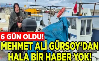  Mehmet Ali Gürsoy’dan Hâlâ Haber Yok