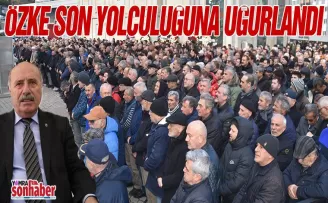 METİN ÖZKE SON YOLCULUĞUNA UĞURLANDI