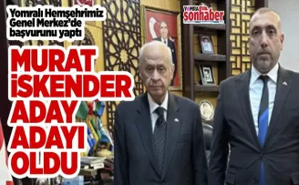 MHP’de Yomralı sürpriz isim adaylık için başvurdu!