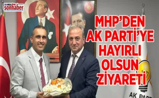 MHP’DEN AK PARTİ’YE HAYIRLI OLSUN ZİYARETİ