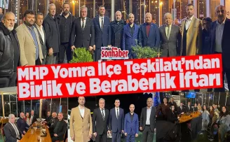 MHP Yomra İlçe Teşkilatı’ndan Birlik ve Beraberlik İftarı