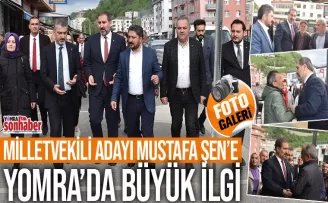 Milletvekili Adayı Mustafa Şen’e Yomra ve Kaşüstü’nde büyük ilgi