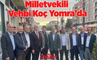 Milletvekili Vehbi Koç Yomra’da
