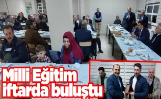 Milli Eğitim İftarda Bir Arada