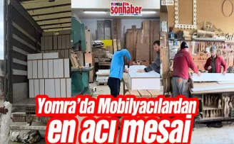 Mobilyacılardan en acı mesai