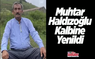 Muhtar kalbine yenildi