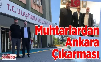 Muhtarlardan Ankara Çıkarması
