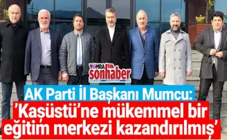 Mumcu Kur'an Kursu'nu ziyaret Etti