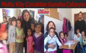 Mutlu Köy Çocukları Gurubu Çalışıyor