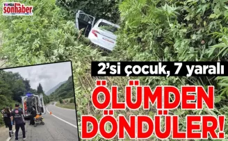 ÖLÜMDEN DÖNDÜLER… 2’si çocuk 7 yaralı
