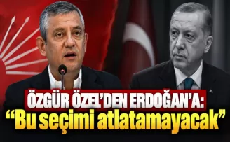 Özgür Özel’den Erdoğan’a seçim yanıtı: “Bu seçimi atlatamayacak”