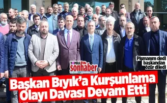 Özür Diledi 'Pişmanım' dedi