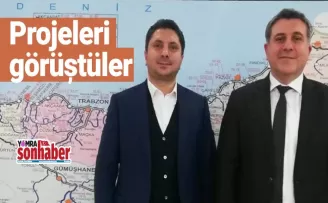 Projeleri görüştüler