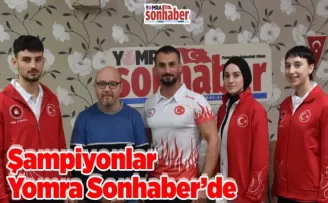 Şampiyonlar Yomra Sonhaber’de