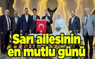 Sarı ailesinin en mutlu günü