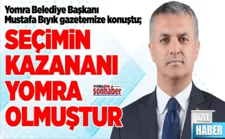 SEÇİMİN KAZANANI  YOMRA OLMUŞTUR