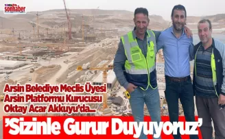 Sizinle Gurur Duyuyoruz