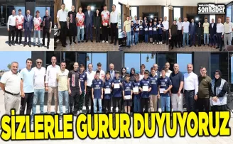 SİZLERLE GURUR DUYUYORUZ